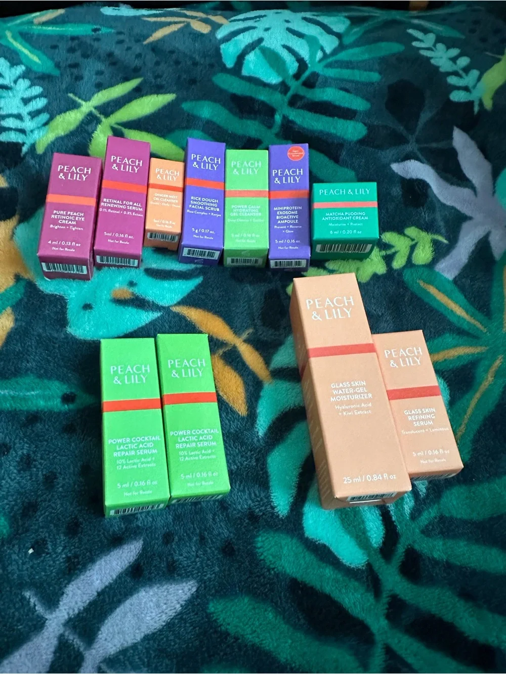 Peach and Lily skincare beauty bundle lot NEW SEPHORA ULTA  Glass skin water gel